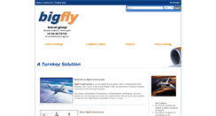 Desktop Screenshot of bigflytravel.com